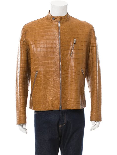 hermes crocodile jacket.